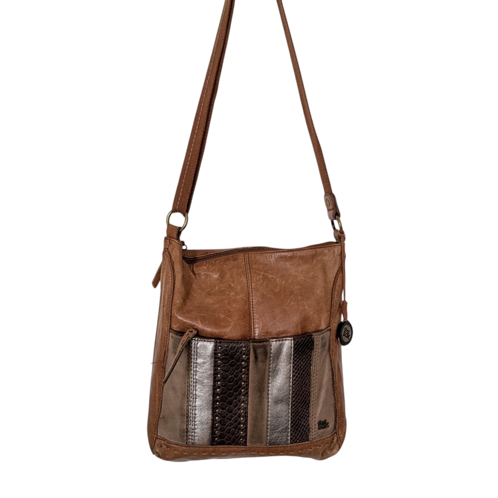 The Sak Patchwork Leather Convertible Crossbody